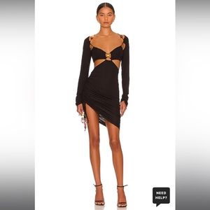 Nikola Mini Dress in Black
L'Academie